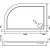 Good Door Поддон для душа Калипсо 120x80 L