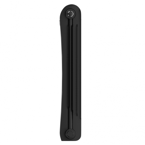 Радиатор биметаллический Royal Thermo Infinity 500 Noir Sable VR80 4 секции, нижнее подключение