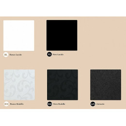 BelBagno Зеркало ATRIA 1000 Nero Lucido