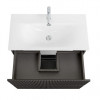 BelBagno Тумба с раковиной Uno mini 90 подвесная Темно-Серый матовый с раковиной BB-8099-3-90