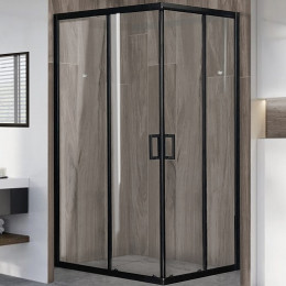 Royal Bath Душевой уголок RB 8100HPD-T-BL 100х80х185