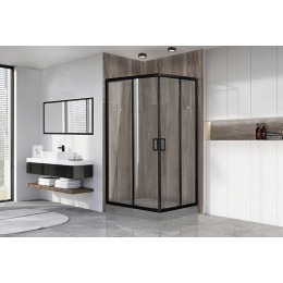 Royal Bath Душевой уголок RB 8100HPD-T-BL 100х80х185