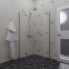 Triton Душевой уголок Сигма-Хром 90x90