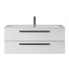 BelBagno Мебель для ванной Eco Cer-N 120 CZR-8073-120 bianco opaco ручки чёрные