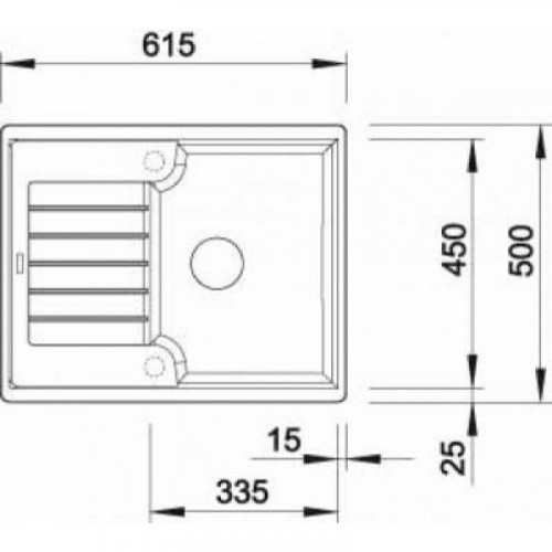 Кухонная мойка Blanco Zia 40 S 526006, черный