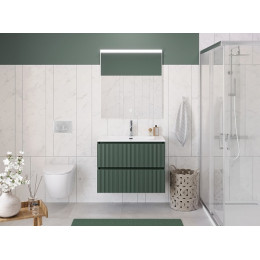 BelBagno Тумба с раковиной Uno 90 подвесная Еловый матовый с раковиной BB-8099-90