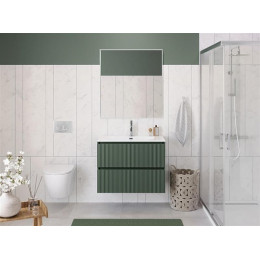 BelBagno Тумба с раковиной Uno 90 подвесная Еловый матовый с раковиной BB-8099-90