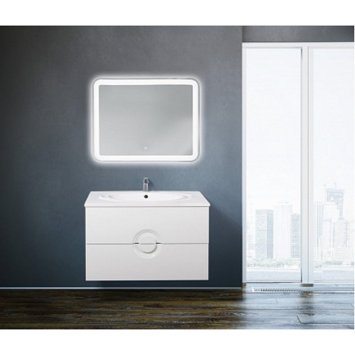 BelBagno Тумба с раковиной ONDA 1000 Bianco Lucido