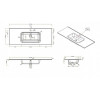 BelBagno Тумба с раковиной ETNA 1200 Rovere Moro