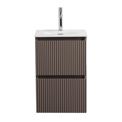 BelBagno Тумба с раковиной Uno mini 40 подвесная Бежевый матовый с раковиной BB-8099-3-40