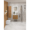 BelBagno Тумба с раковиной Due 60 подвесная Rovere Nature ручки Хром полированный