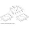 Мойка для кухни Paulmark Gera PM205546-AN 60 антрацит