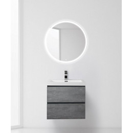 BelBagno Тумба с раковиной LUCE 600 Stucco Cemento