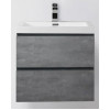 BelBagno Тумба с раковиной LUCE 600 Stucco Cemento