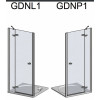 Roltechnik Душевая дверь "GDNP1 1000"