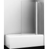 WasserKRAFT Шторка на ванну Berkel 48P02-110R Matt glass Fixed