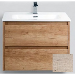 BelBagno Тумба с раковиной KRAFT 700 Rovere Galifax Bianco