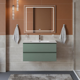 BelBagno Тумба с раковиной Kraft 80 подвесная Еловый матовый