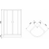 Royal Bath Душевой уголок RB 100HK-T