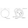Зеркало ECLIPSE smart 60x60