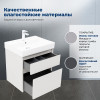 Aquanet Тумба с раковиной Nova Lite 2.0 60 подвесная белая