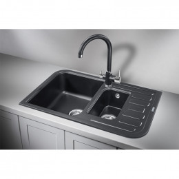 Кухонная мойка Granula 7803sv шварц
