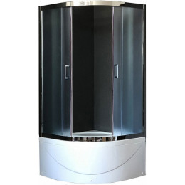Royal Bath Душевой уголок RB 100BK-C-CH 100x100x1980