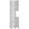 Aquanet Пенал для ванной "Доминика 35" белый (универсальный)