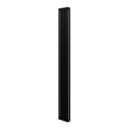 Трубчатый дизайн-радиатор Royal Thermo Shift R22 C2180 6 секций, черный, боковое подключение