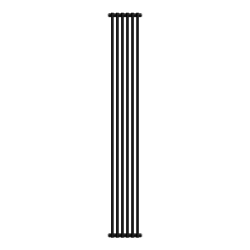 Трубчатый дизайн-радиатор Royal Thermo Shift R22 C2180 6 секций, черный, боковое подключение