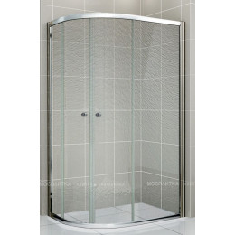 Душевой уголок RGW Classic CL-61 (965-990)x(765-790)x1850 профиль хром, стекло шиншилла