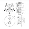 Смеситель для душа Paffoni Light LIQ018ST сталь