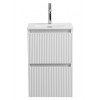 BelBagno Тумба с раковиной Uno mini 40 подвесная Bianco Opaco с раковиной BB-8099-3-40
