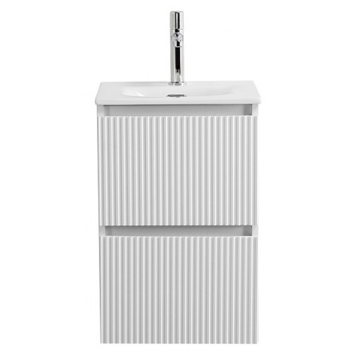 BelBagno Тумба с раковиной Uno mini 40 подвесная Bianco Opaco с раковиной BB-8099-3-40