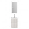 BelBagno Тумба с раковиной Uno mini 40 подвесная Bianco Opaco с раковиной BB-8099-3-40