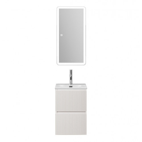 BelBagno Тумба с раковиной Uno mini 40 подвесная Bianco Opaco с раковиной BB-8099-3-40