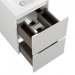 BelBagno Тумба с раковиной Uno mini 40 подвесная Bianco Opaco с раковиной BB-8099-3-40