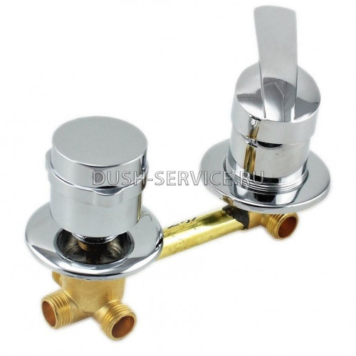 Смеситель для душевой кабины на 3 режима 100 мм SF1468 резьба