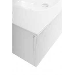 BelBagno Тумба с раковиной Uno 100 с 1 ящиком подвесная Bianco Opaco с раковиной BB-8099-100