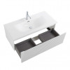 BelBagno Тумба с раковиной Uno 100 с 1 ящиком подвесная Bianco Opaco с раковиной BB-8099-100