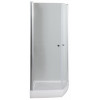 Aquanet  Душевой уголок "IVA NK1222" 100x90 R, прозрачное стекло