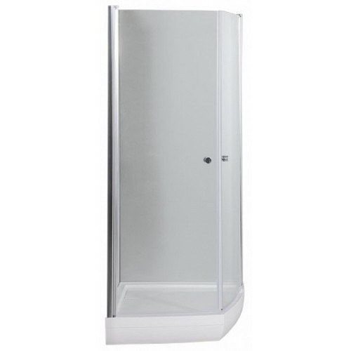 Aquanet  Душевой уголок "IVA NK1222" 100x90 R, прозрачное стекло