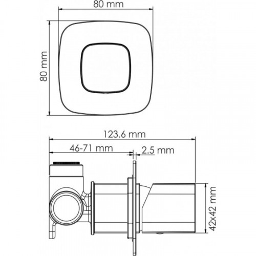 Смеситель для раковины WasserKraft A9551.316 белый