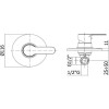 Набор смесителей Paffoni Blu 3 в 1 (сет 12) хром (255130)