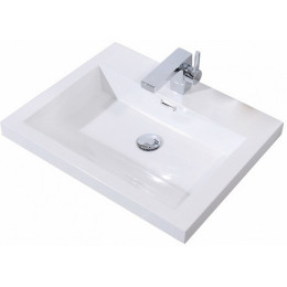BelBagno Тумба с раковиной LUCE 600 Stucco Cemento Leggero