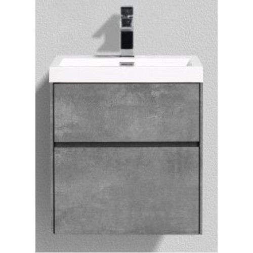 BelBagno Тумба с раковиной PIETRA MINI 500AS Stucco Cemento