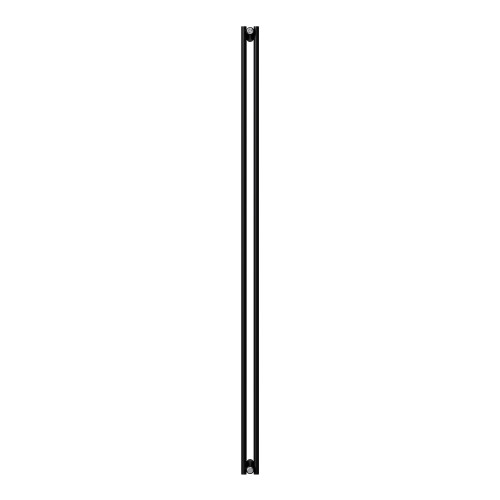 Трубчатый дизайн-радиатор Royal Thermo Shift R22 C2180 4 секции, черный, боковое подключение