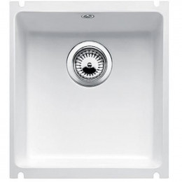 Кухонная мойка Blanco Subline 375-U Ceramic PuraPlus без клапана автомата