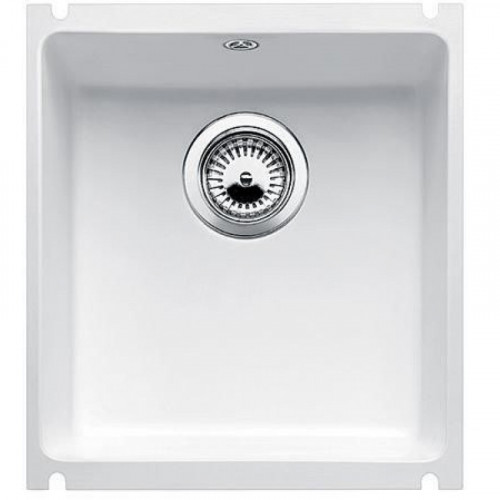 Кухонная мойка Blanco Subline 375-U Ceramic PuraPlus без клапана автомата
