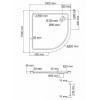 WasserKRAFT Поддон для душа Isen 26T23